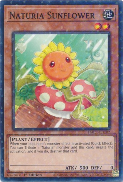 Naturia Sunflower - Duel Terminal