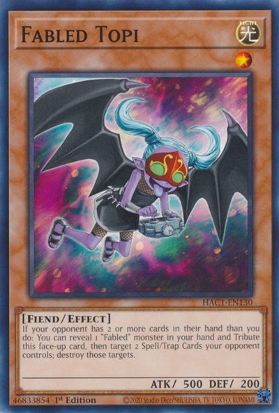 Fabled Topi - 1st Edition
