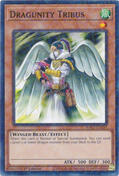 Dragunity Tribus - Duel Terminal