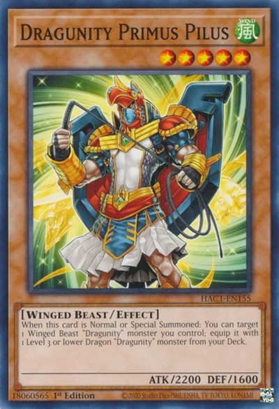 Dragunity Primus Pilus - 1st Edition