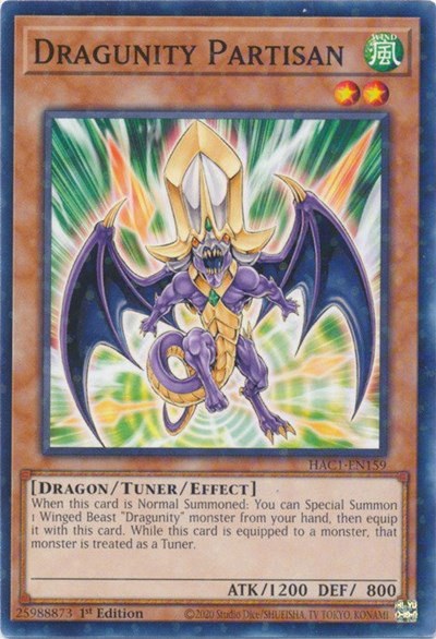 Dragunity Partisan - Duel Terminal