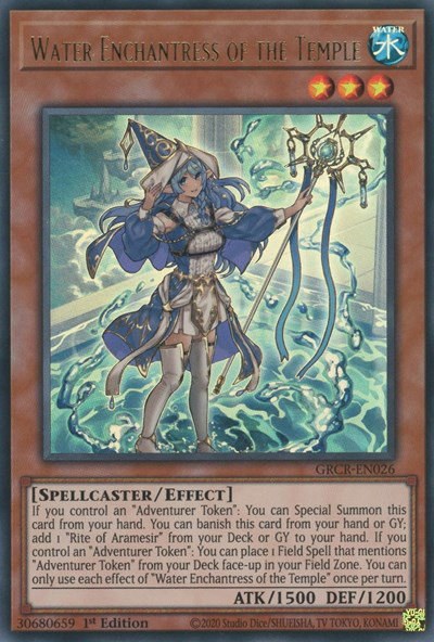 Water Enchantress of the Temple - 1st Edition