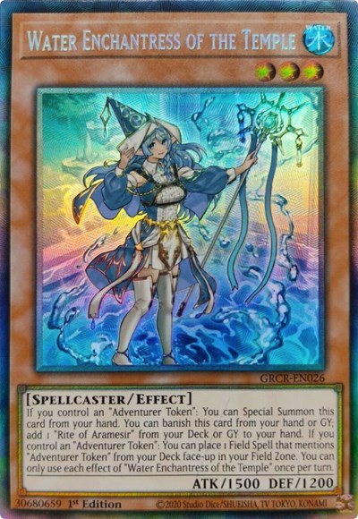 Water Enchantress of the Temple - Cr