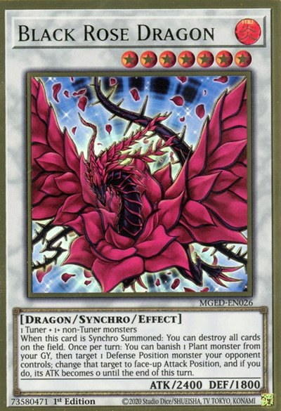 Black Rose Dragon - 1st Edition