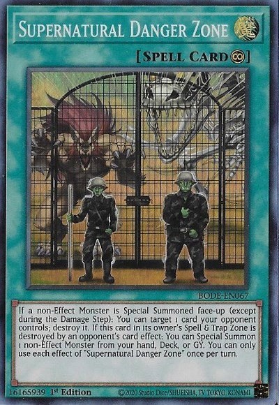 Supernatural Danger Zone