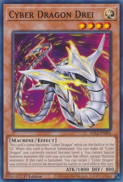 Cyber Dragon Drei - 1st Edition