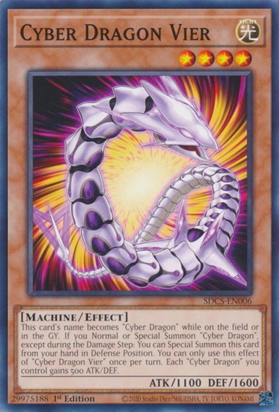 Cyber Dragon Vier - 1st Edition