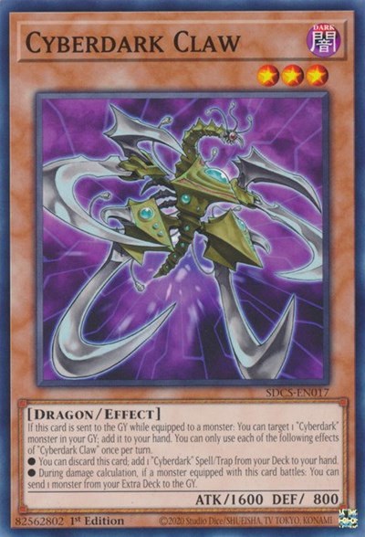 Cyberdark Claw - 1st Edition