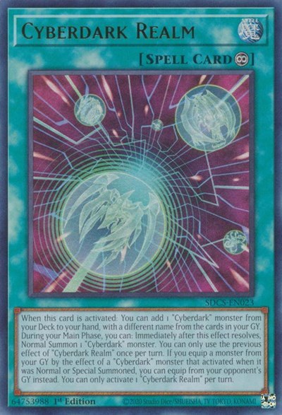 Cyberdark Realm - 1st Edition