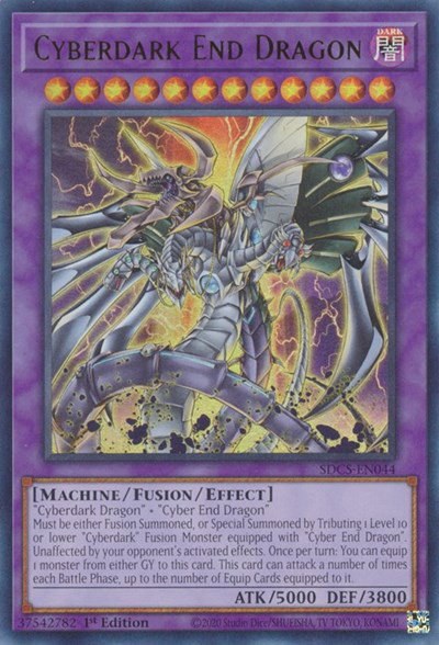 Cyberdark End Dragon - 1st Edition