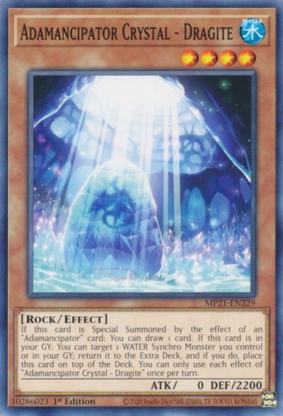 Adamancipator Crystal - Dragite