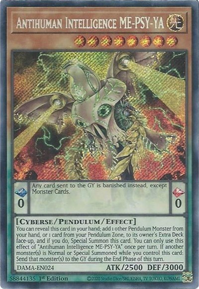 Antihuman Intelligence ME-PSY-YA - 1st Edition