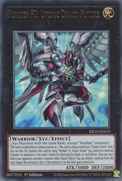 Number F0: Utopic Draco Future - 1st Edition