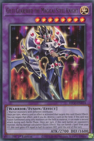 Gilti-Gearfried the Magical Steel Knight - 1st Edition