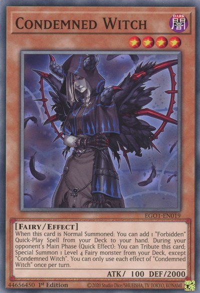 Condemned Witch - 1st Edition