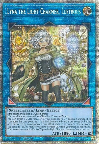 Lyna the Light Charmer, Lustrous - Starlight Rare