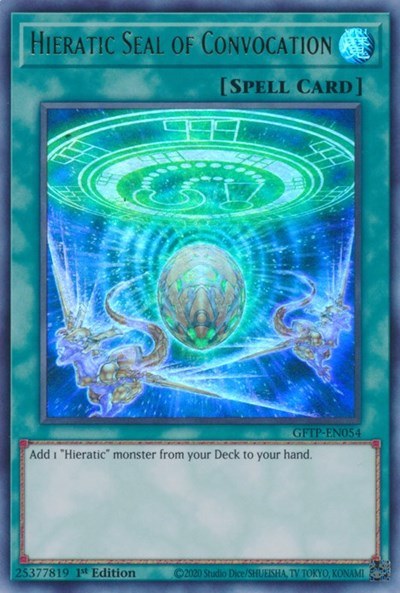 Hieratic Seal of Convocation