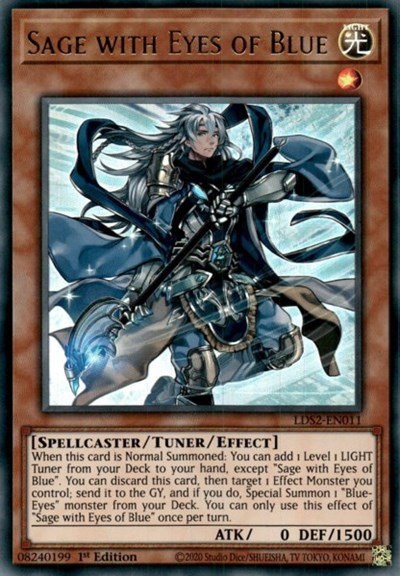 Sage with Eyes of Blue - 1st Edition