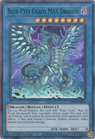 Blue-Eyes Chaos MAX Dragon - Green