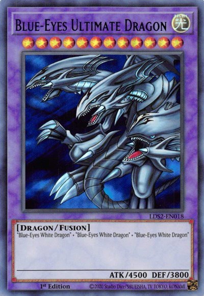 Blue-Eyes Ultimate Dragon - Purple