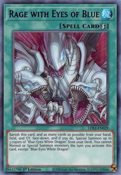 Rage with Eyes of Blue - Blue