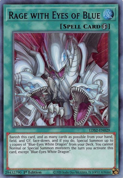 Rage with Eyes of Blue - Purple