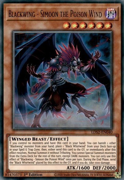 Blackwing - Simoon the Poison Wind - 1st Edition