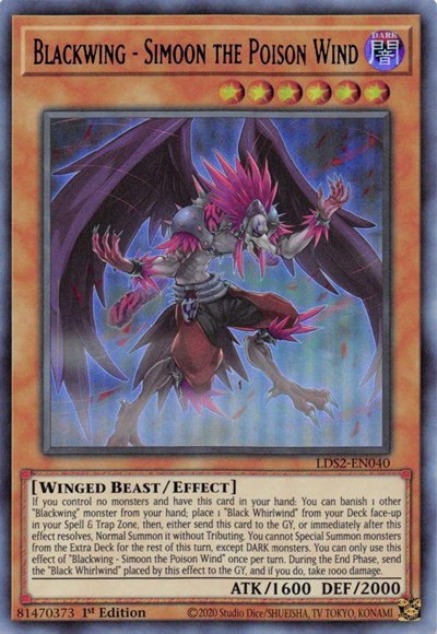 Blackwing - Simoon the Poison Wind - Blue