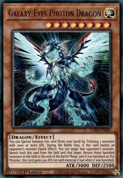 Galaxy-Eyes Photon Dragon - 1st Edition