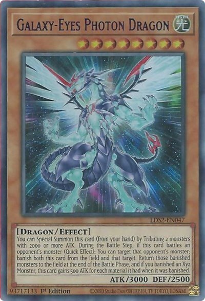 Galaxy-Eyes Photon Dragon - Purple