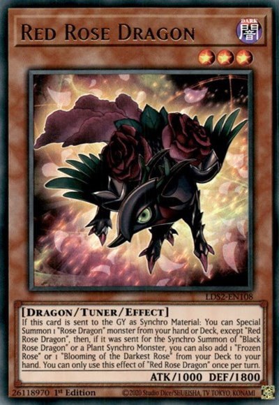 Red Rose Dragon - 1st Edition