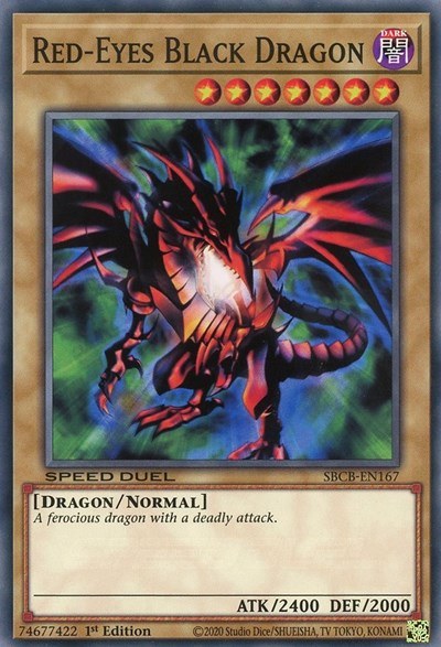 Red-Eyes Black Dragon - 1st Edition