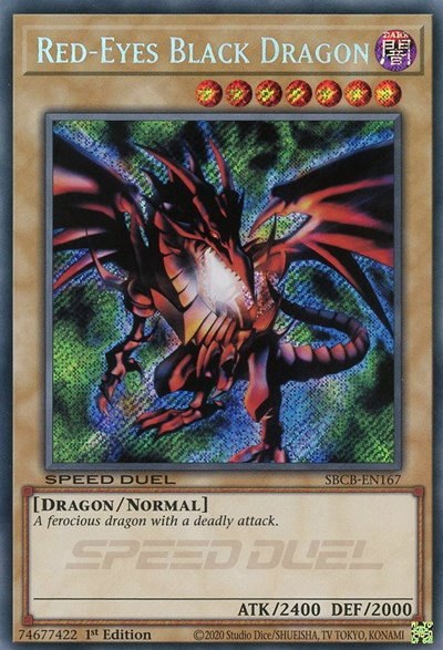 Red-Eyes Black Dragon - Secret
