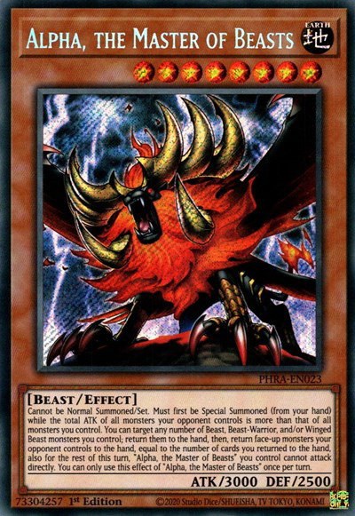 Alpha, the Master of Beasts - 1st Edition