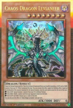 Chaos Dragon Levianeer - 1st Edition