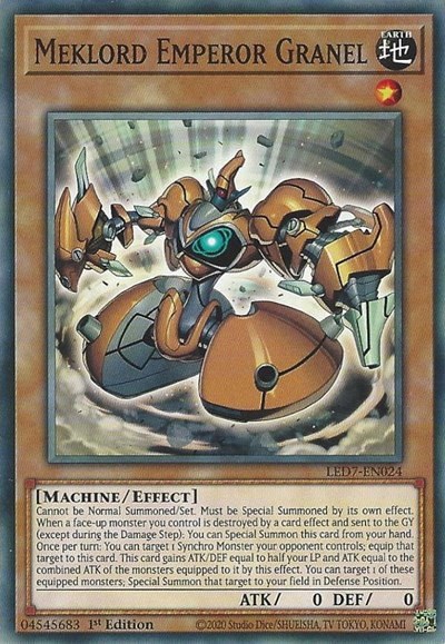Meklord Emperor Granel - 1st Edition