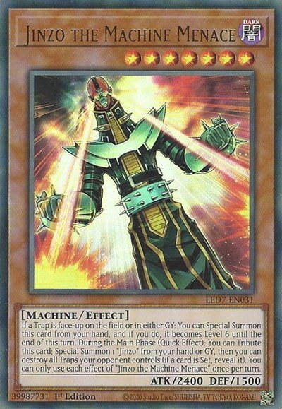 Jinzo the Machine Menace - 1st Edition