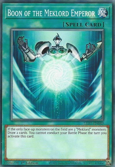 Boon of the Meklord Emperor - Unlimited