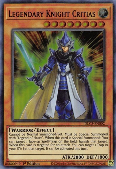 Legendary Knight Critias - 1st Edition