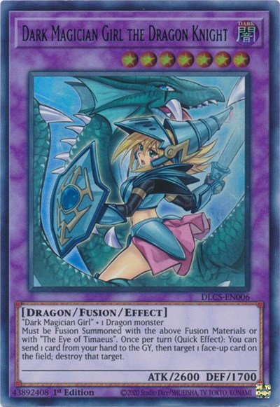 Dark Magician Girl the Dragon Knight - Alternate Art Green