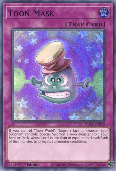 Toon Mask - Blue
