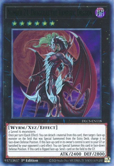 Number 24: Dragulas the Vampiric Dragon - Green
