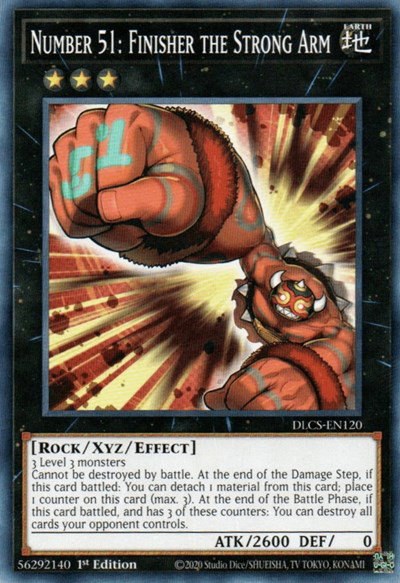 Number 51: Finisher the Strong Arm