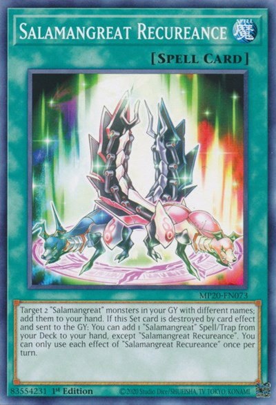 Salamangreat Recureance