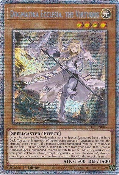 Dogmatika Ecclesia, the Virtuous - Starlight Rare