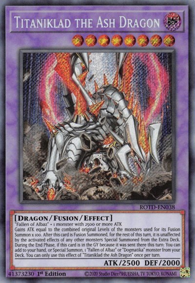Titaniklad the Ash Dragon
