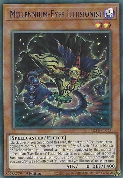 Millennium-Eyes Illusionist - Purple