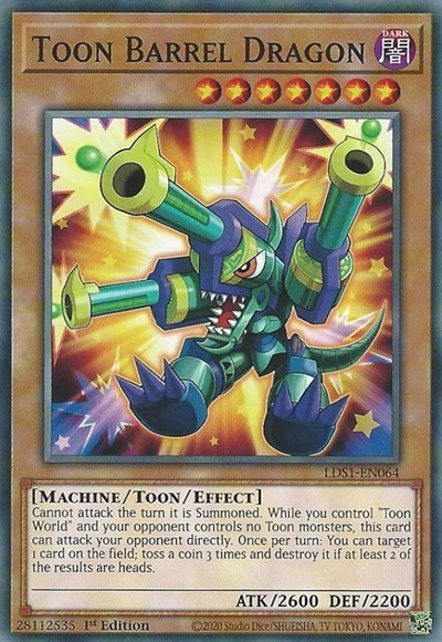 Toon Barrel Dragon