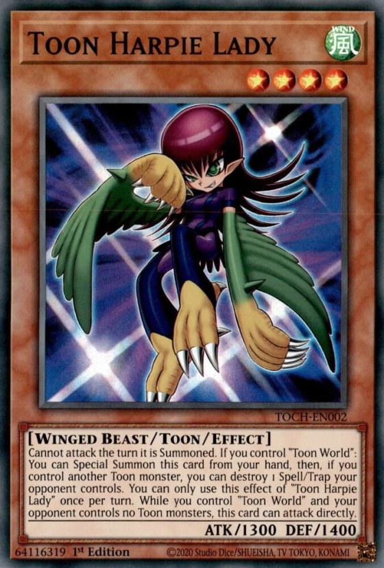 Toon Harpie Lady - 1st Edition