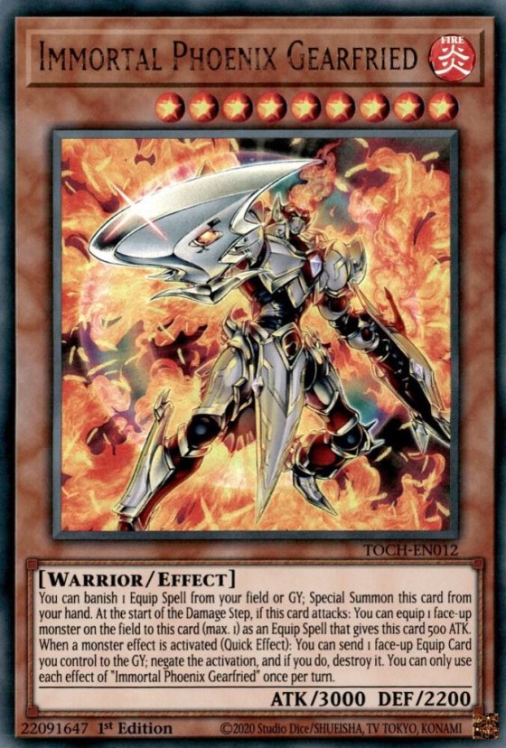 Immortal Phoenix Gearfried - 1st Edition